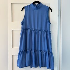 Blue Sleeveless Dress